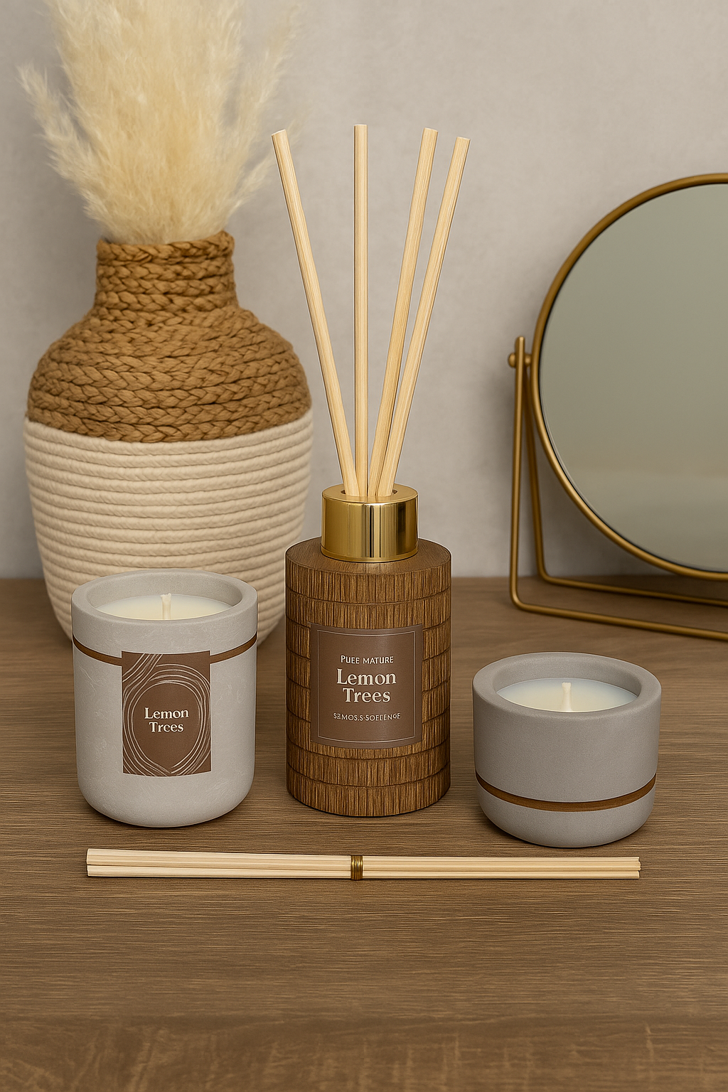 Fragrance Diffuser Oil Bottle - Lemon Trees