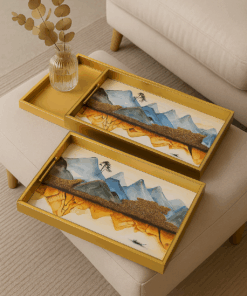 Trays Set of 2 – Mountain