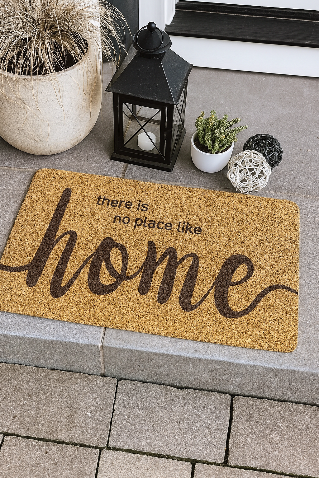 Stylish Outdoor Mat – No Place Like Home