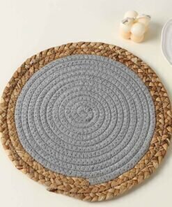 Woven Placement  – Roundy Gray