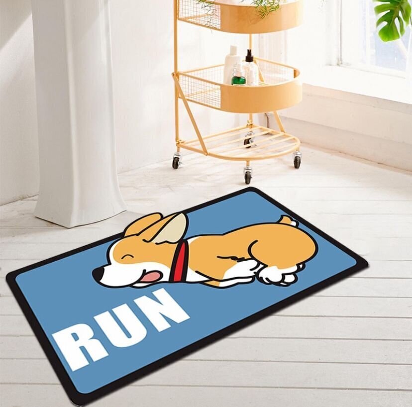 Stylish Outdoor Mat – Cartoon Welcome