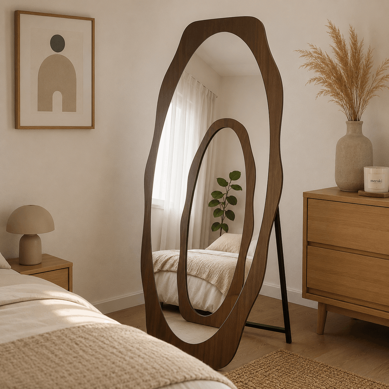 Luxurious Mirror - Wavy Mirror