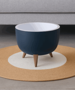 Alternative view of Artificial Pot – Round Flower Pot