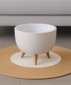 Artificial Pot – Round Flower Pot - Image 3