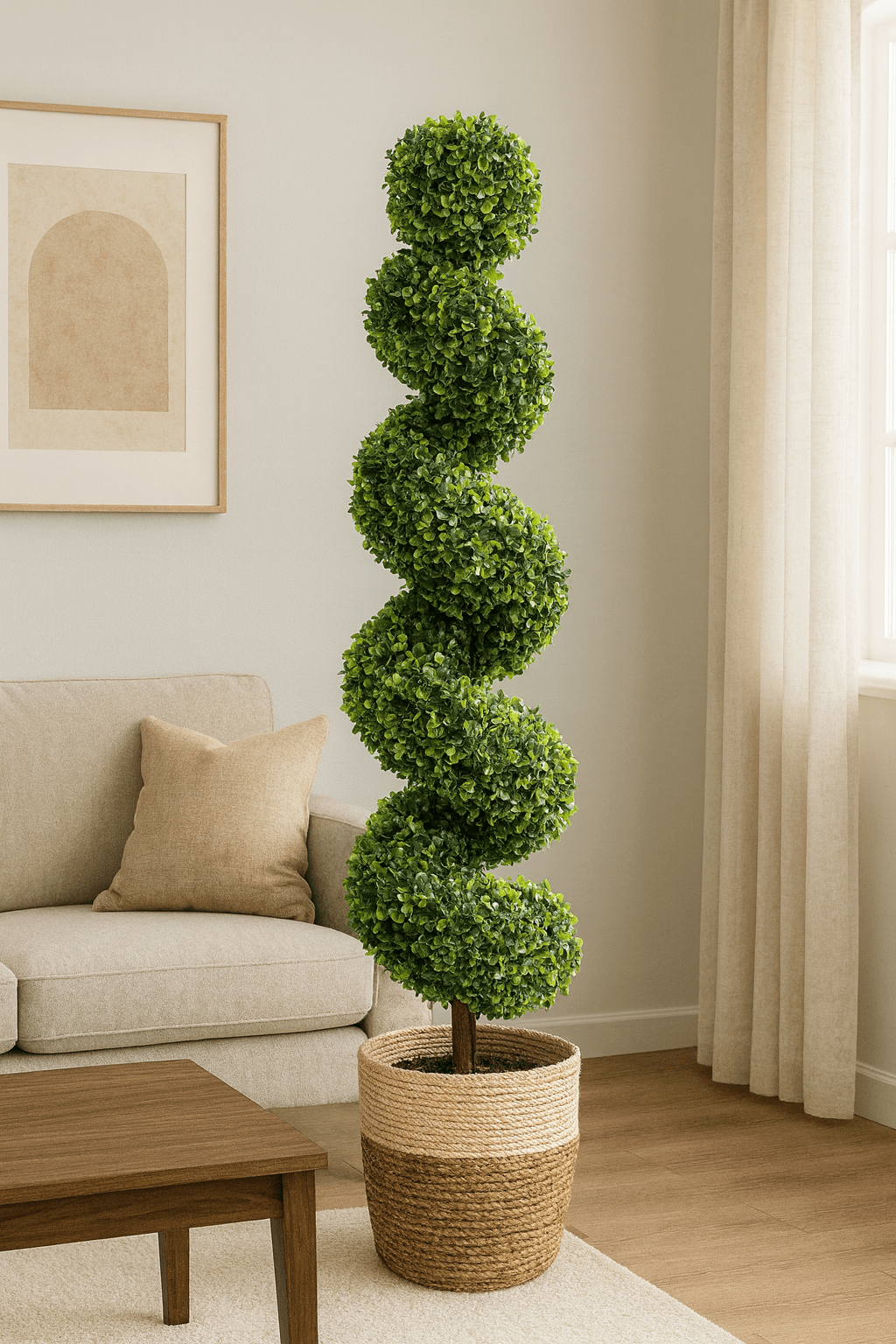 Luxurious Artificial Plant - Spiral Tree