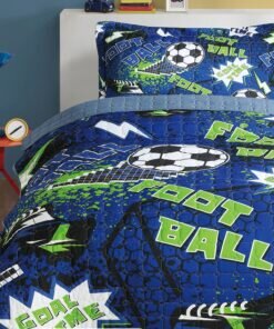 Deluxe Bedspread Set – Foot Ball