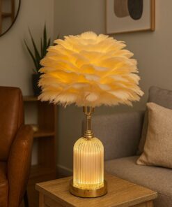 Luxurious Table Lamp – Cristal Stand