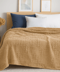 Plain Winter blanket - Golden Blanket