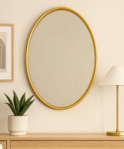 Luxurious Mirror - Sleek Gold