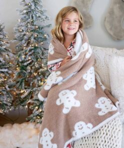 Winter Kids Throw Blankets