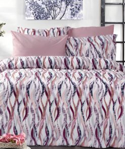 Deluxe Cotton Duvet Cover Set – Abstract Pattern.