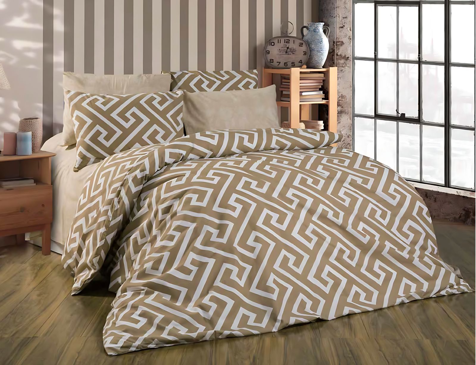 Deluxe Cotton Duvet Cover Set – Pima Beige