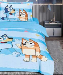 Kids Comforter Set – Bluey & Bingo