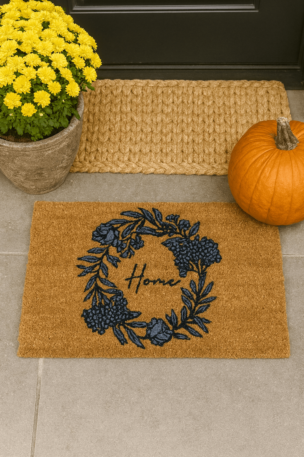 Stylish Outdoor Mat – Floral Home