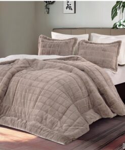 Premium Comforter Set – Taupe