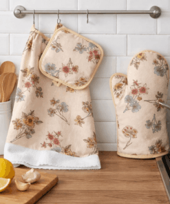 Kitchen  Towel Set of 3 - Flory