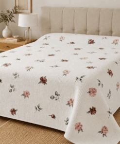 Pique Summer Blanket - Blush Rose
