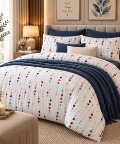 Deluxe Cotton Duvet Cover Set  – Romantic Threads
