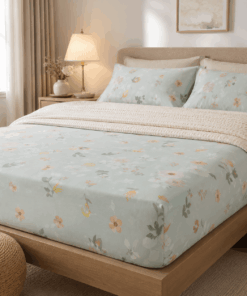 Patterned Fitted Sheet  - Gloria