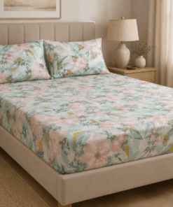 Patterned Fitted Sheet  - Be Floral