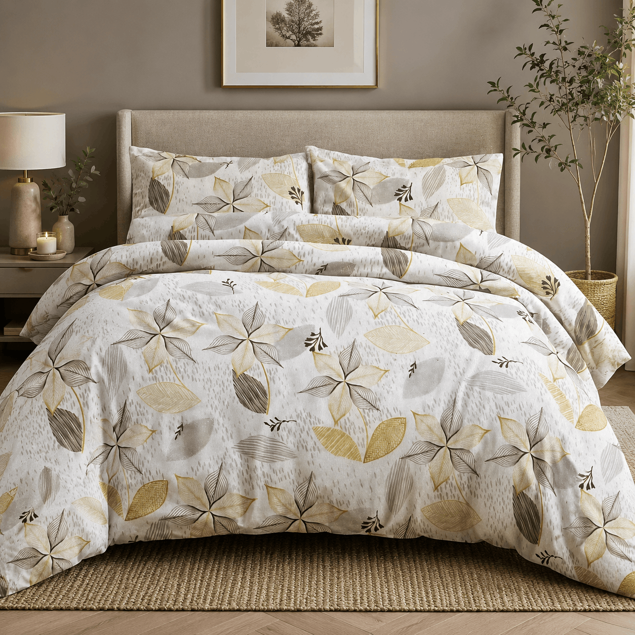 Deluxe Cotton Duvet Cover Set – Classy Style