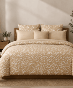 Deluxe Cotton Duvet Cover Set – Hearty Sand