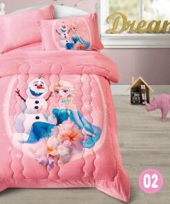 Kids Comforter Set – Elsa and Olaf