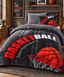 Kids Comforter Set – Basket Ball