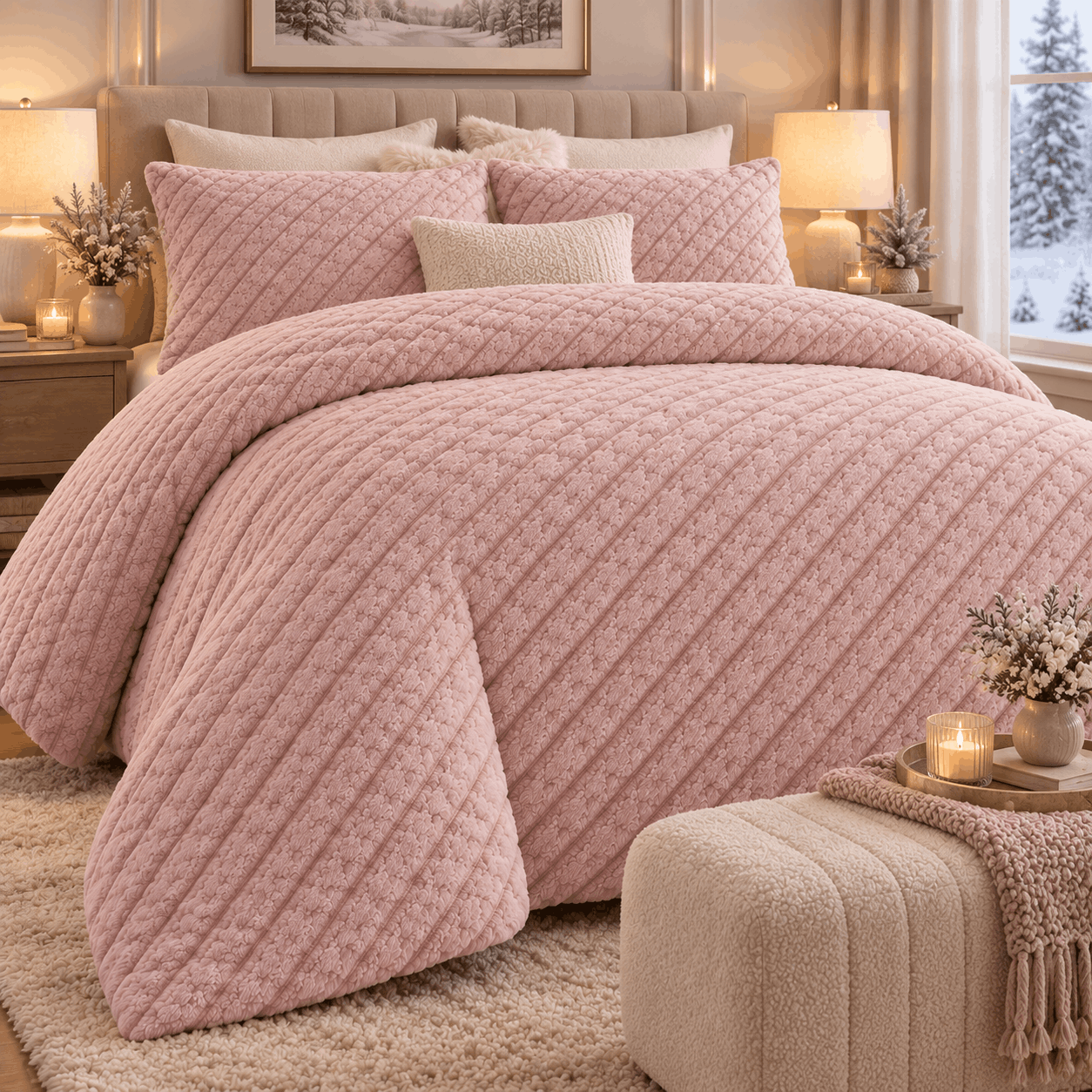 Flannel Duvet Cover Set – Elegance Duvet