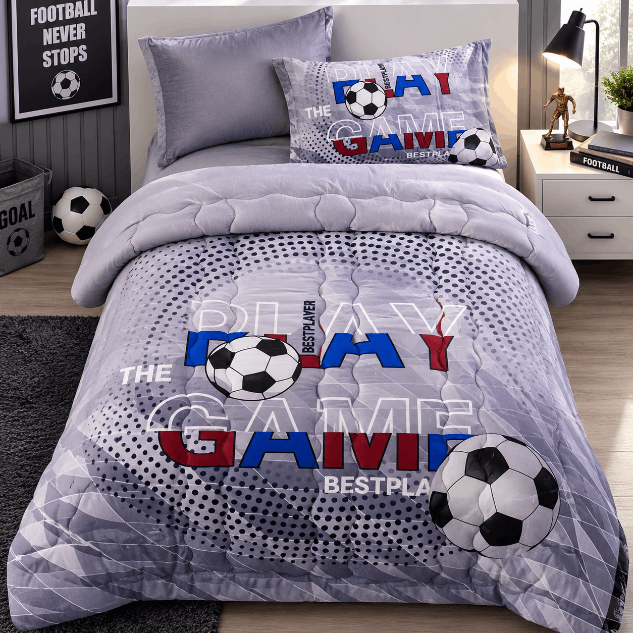 Kids Comforter Set – Play Game