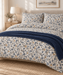 Deluxe Cotton Duvet Cover Set – Vintage